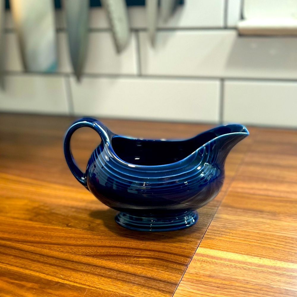 Fiesta Cobolt Open Sauce Boat